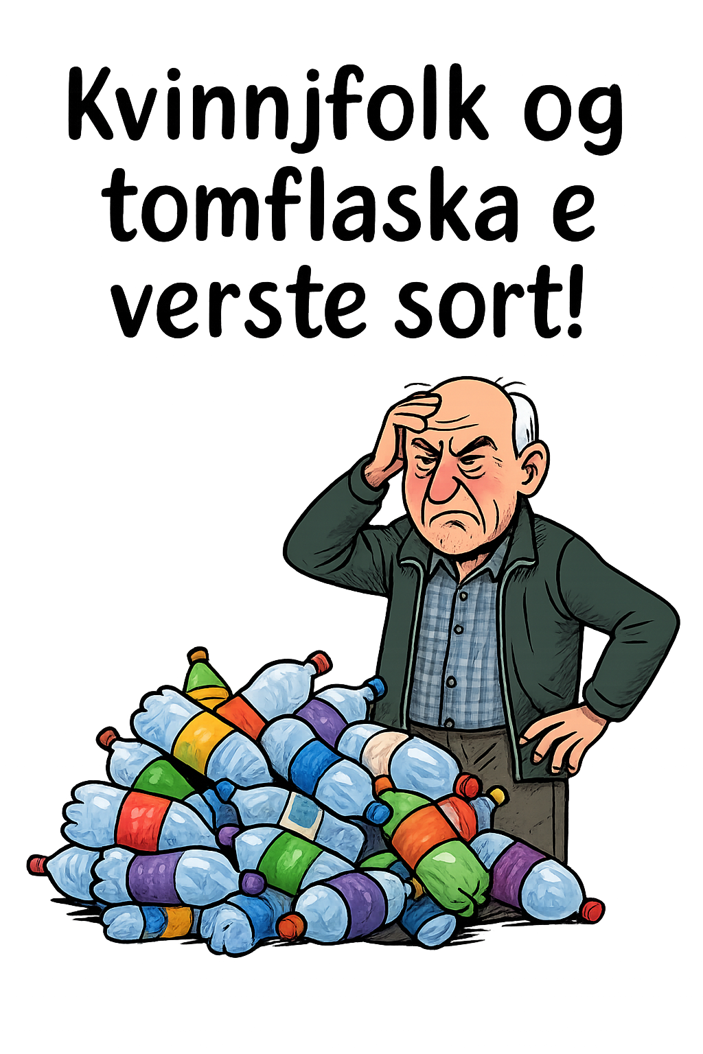 Kvinnfolk og tomflaska e verste sort!